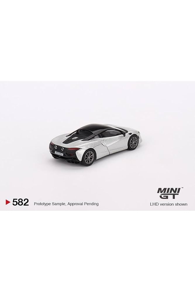 MINI GT マクラーレン アルトゥーラ (アイスシルバー) チェイスカー MINI GT マクラーレン アルトゥーラ (アイスシルバー) チェイス